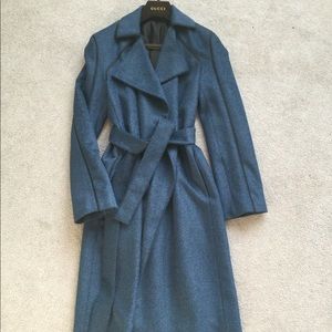 Gucci pea coat (blue)
